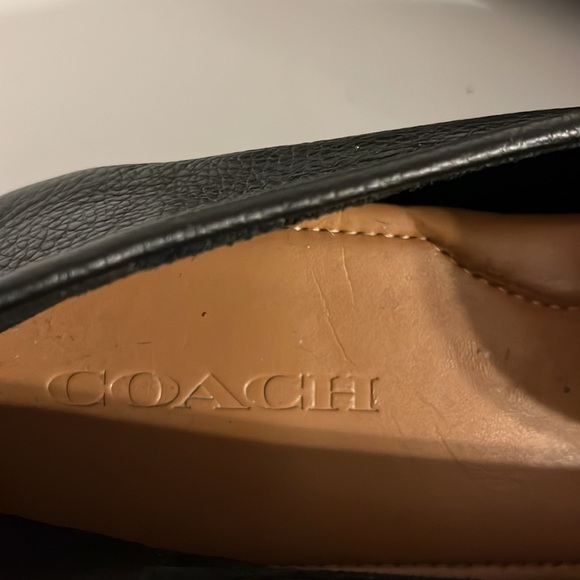 COACH MARY LOCK UP BLACK IN PEBBLED LEATHER SIZE 10 - Picture 8 of 8